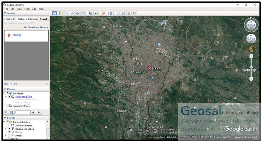 Cara Retifikasi Citra Dari Google Earth Di Global Mapper - Geosai