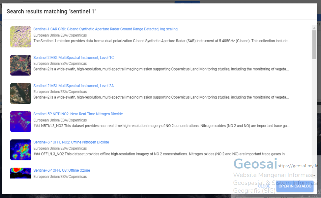 Sentinel 1-GEE