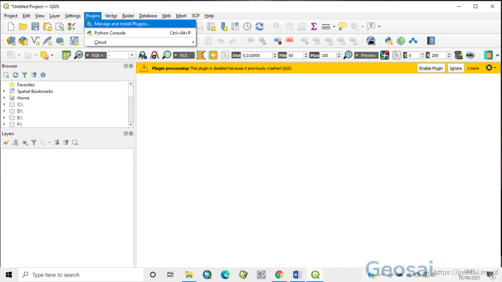 software pemetaan selain arcgis