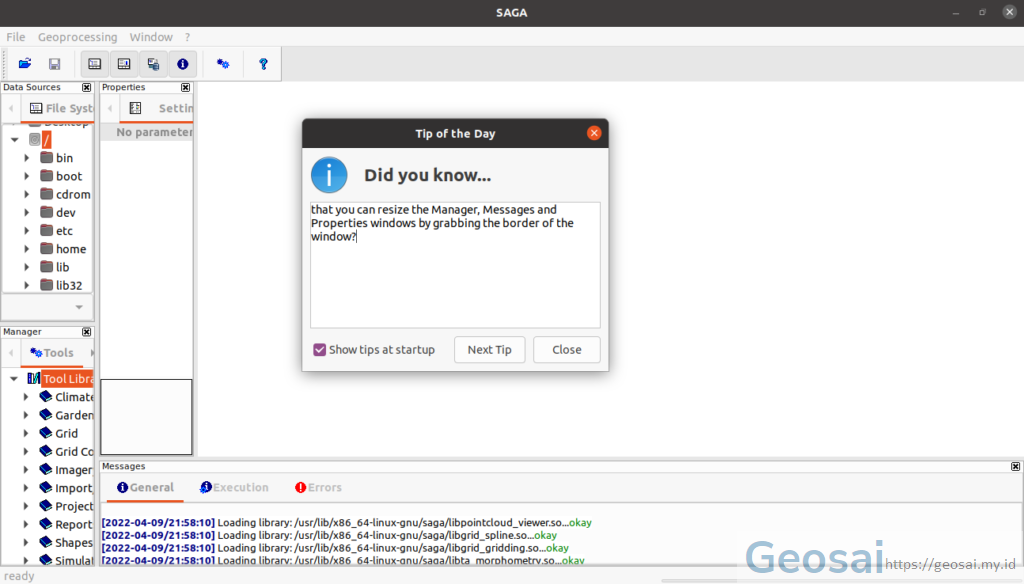 install saga gis