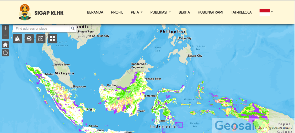 Sumber Geoportal - Geosai